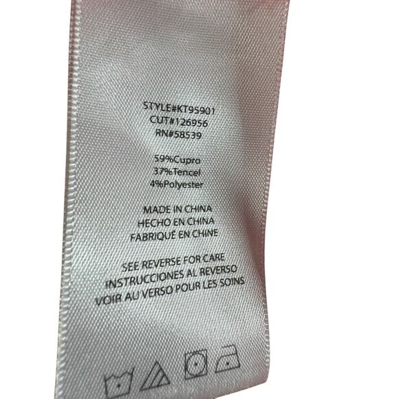 Kut From The Kloth Bianca Shirt Womens Striped Short Sleeve Oversized NWOT XL - Picture 8 of 10